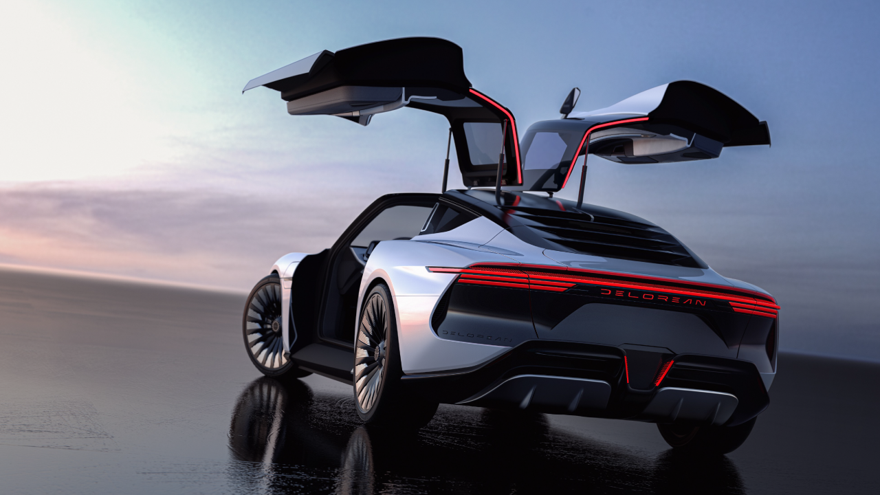 Capa da notícia: DeLorean, o ícone de "De Volta para o Futuro", retorna elétrico por R$ 1,6 milhão